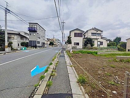 前面道路
