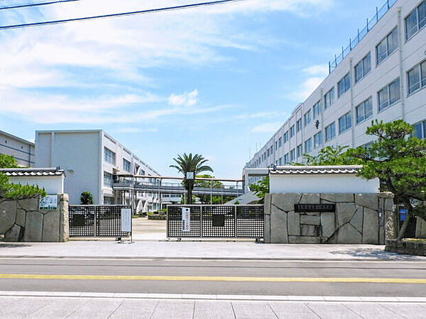 高槻市立第一中学校(約699m)