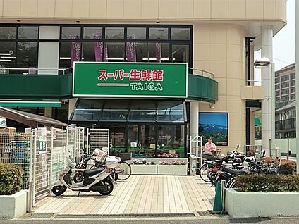 スーパー生鮮館TAIGA岡津店 479m