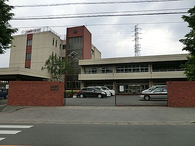 川口市立里中学校(約582m)
