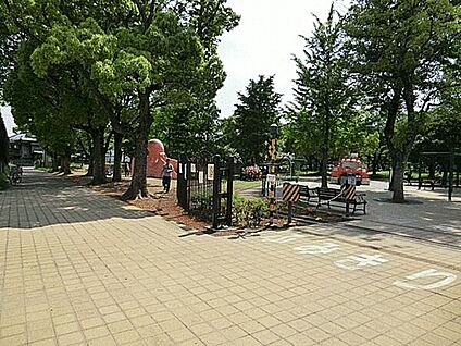 北鹿浜公園 1103m