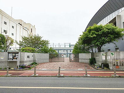 川崎市立富士見中学校 593m