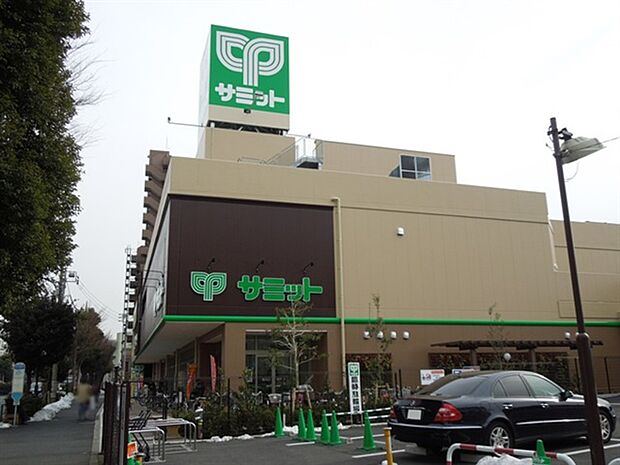 サミット野沢龍雲寺店（約291m）