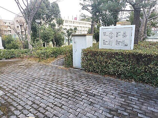 高座西緑地（約689m）