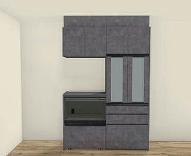 【完成イメージ】カップボード