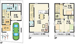 大阪府吹田市山手町２丁目：物件画像