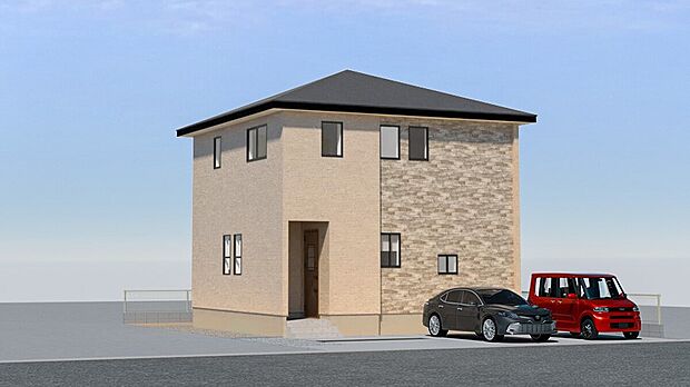 【No.7】完成予想図/完成予想外観(※画像はイメージです。実際のものとは多少異なる場合がございます。)