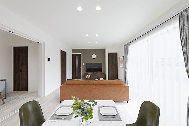 【No.1】リビング（※家具合成イメージ）