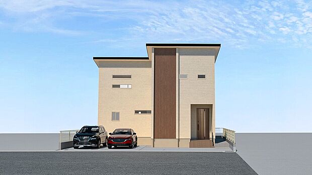 【No.1】完成予想外観(※画像はイメージです。実際のものとは多少異なる場合がございます。)