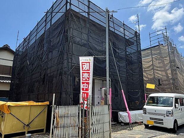 【No.2】上棟しました！工事状況は随時写真を更新します。（２０２６年７月１０日撮影）