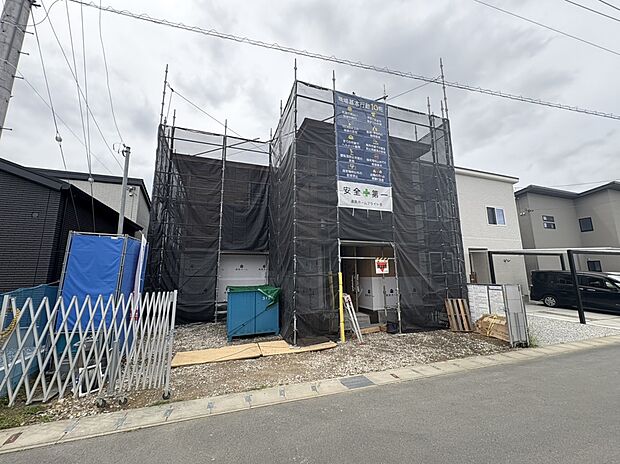 【【No.28】】上棟しました!工事状況は随時写真を更新します。(2026年6月18日撮影)