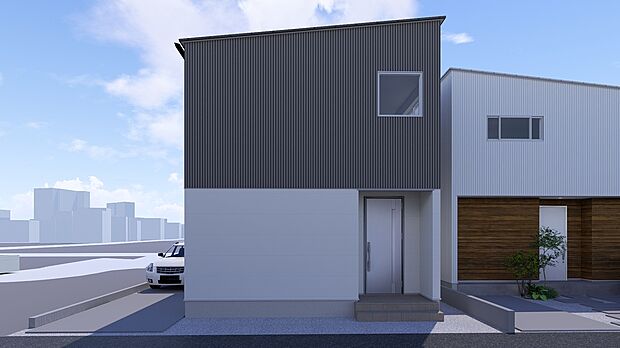 【９号棟　太陽光パネル・蓄電池搭載ZOOT】完成イメージ