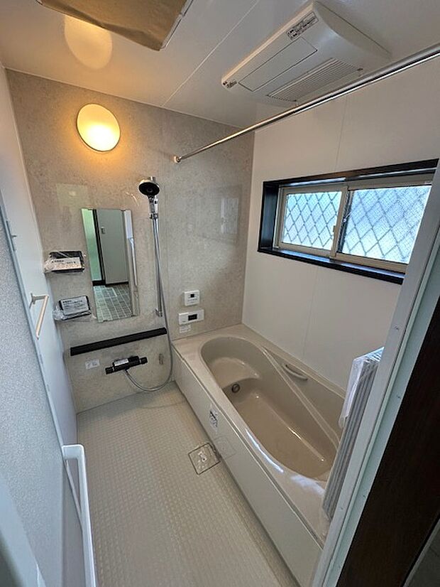 【【11号地・システムバス】】1日の疲れを癒すゆったりとした一坪サイズのバスルーム！