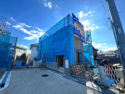 前面道路含む現地写真【12号地】