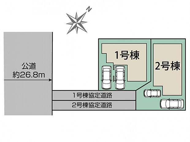 西宮市浜甲子園2丁目 区画図