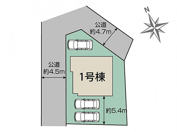 瀬戸市大坂町2期1棟 区画図