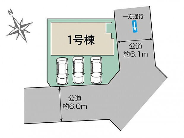 豊田市市木町3丁目2期1棟 区画図