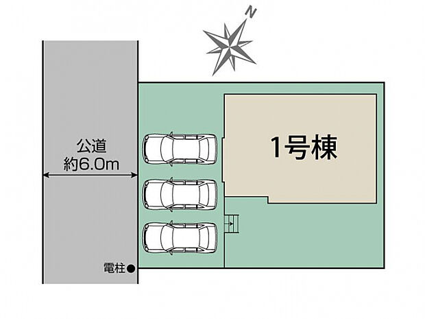 佐倉市王子台6丁目2期1棟 区画図