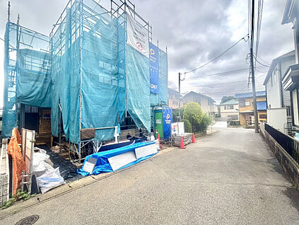 前面道路含む現地写真（6/21撮影）