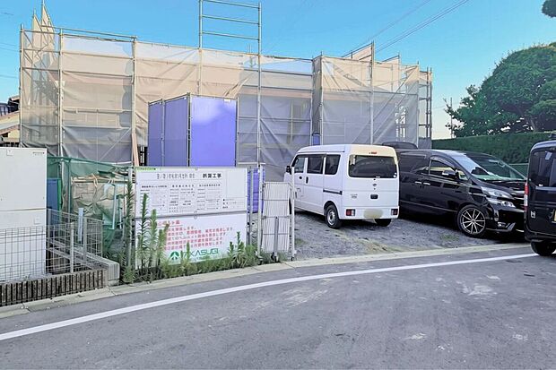 【現地写真】現在建築中