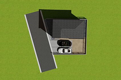 1号棟　【敷地配置】