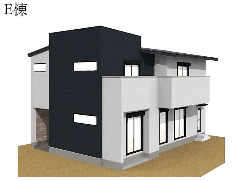 E棟：外観イメージ図