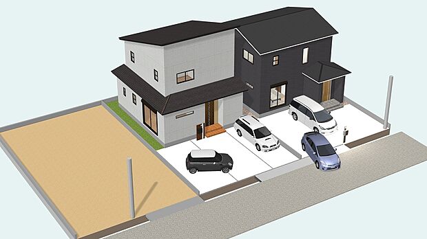 【3号地参考プラン】区画イメージ