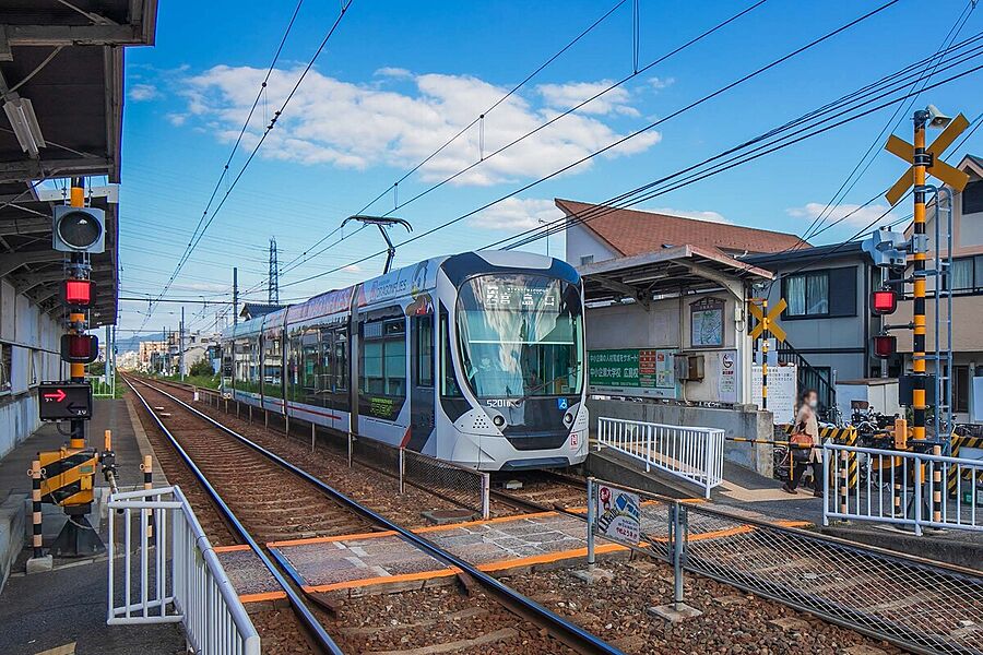 【車・交通】宮島線/ 草津駅