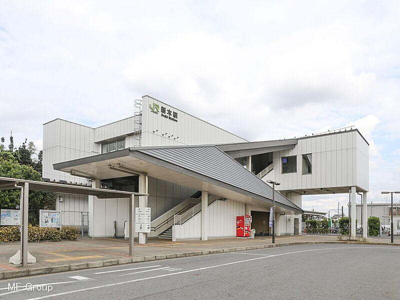 【車・交通】成田線「新木」駅