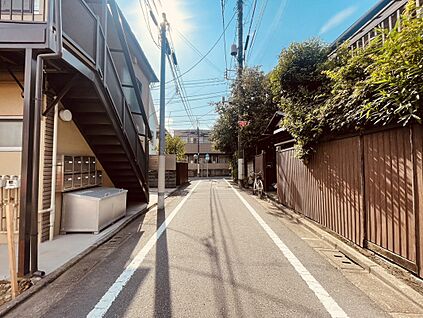 前面道路
