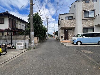 前面道路