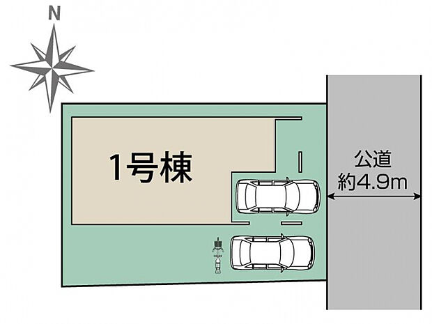 姫路市城北新町1丁目1棟 区画図