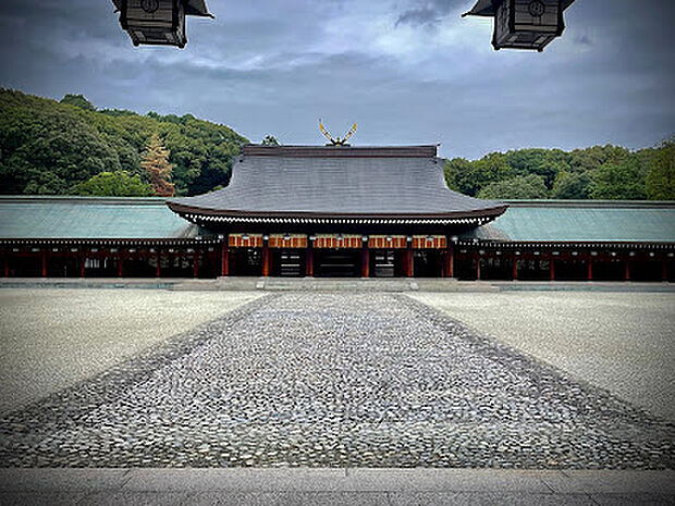 橿原神宮(約2,600m)