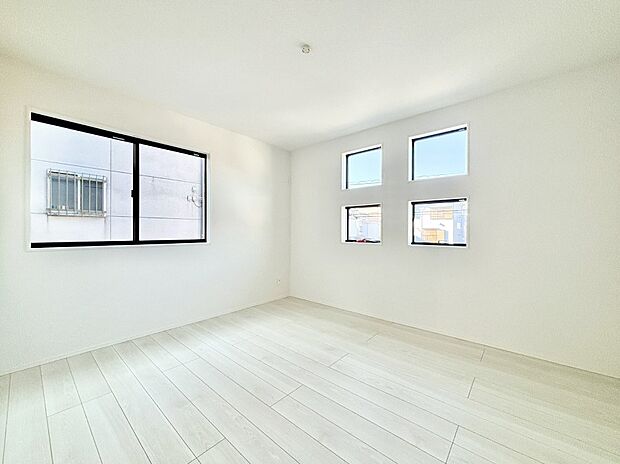 2面採光を確保した明るい空間。家族みんなが快適な暮らしを実現する設計です。　