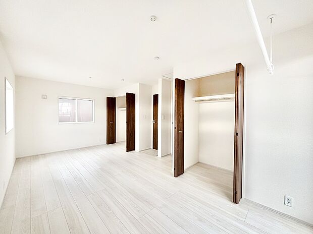 2部屋に分けても利用できるフレキシブルな間取りプラン