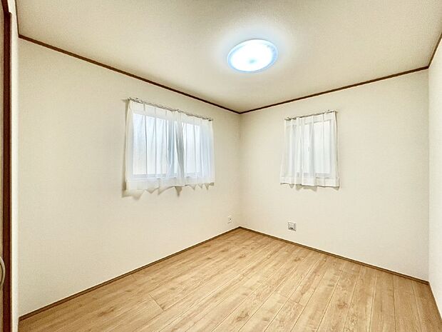 2面採光を確保した明るい空間。家族みんなが快適な暮らしを実現する設計です。