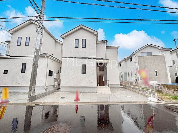 上質感あふれる外観デザイン。魅力の住まいを実現。