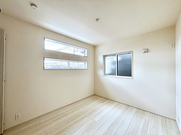 2面採光を確保した明るい空間。家族みんなが快適な暮らしを実現する設計です。