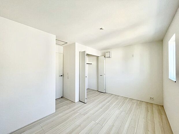 収納が充実しているので、居住スペースを広く使えます。