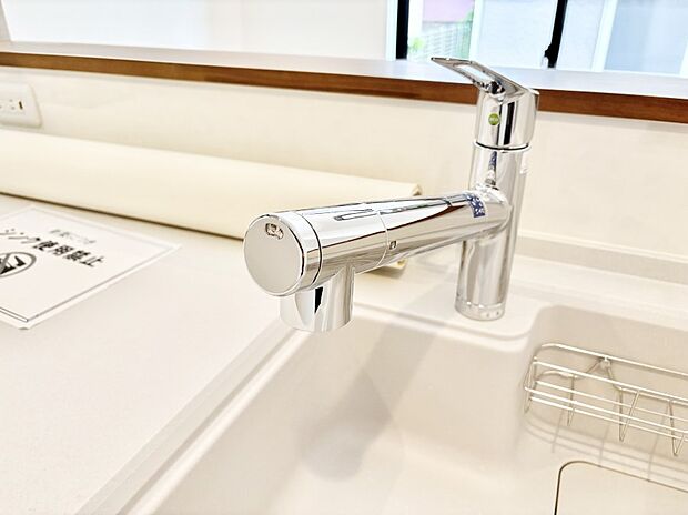 【蛇口一体型浄水器】いつでも清潔なおいしいお水を。一つの水栓で水道水と浄水を使い分け。