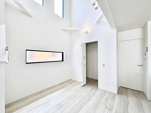 【その他設備(リビング収納)】リビング収納。ここに収納があると物が集まるLDKがスッキリ片付きそうですね。  