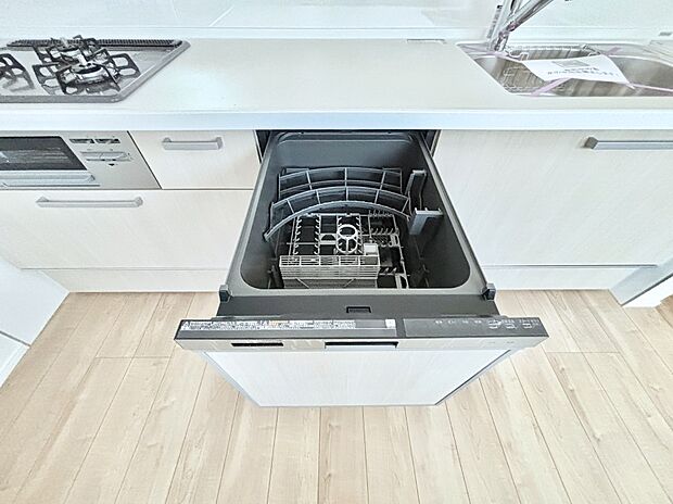 【食洗機】面倒なお片づけは食洗機にお任せ!家事の負担が減って、時間にも気持ちにもゆとりができます。