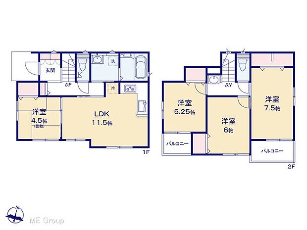 【4LDK】図面と異なる場合は現況を優先