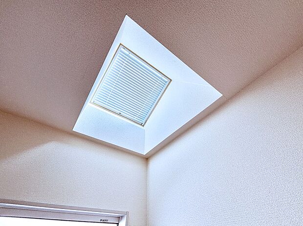 【その他設備(トップライト)】自然な明るさで室内を照らし、開放感もプラスしてくれるトップライト。