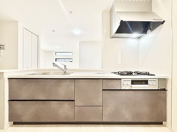 【キッチン】お料理を効率的に、楽しく！システムキッチン