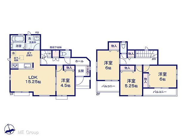 【4LDK】図面と異なる場合は現況を優先