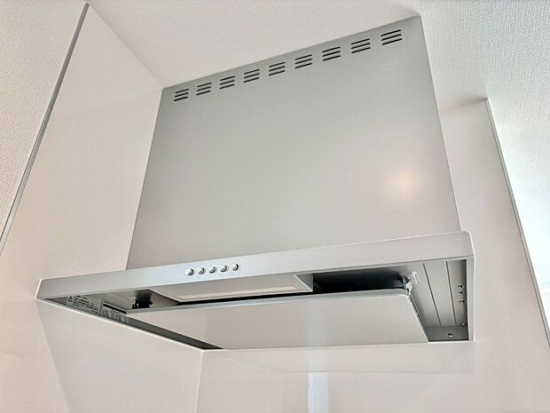 【その他設備(レンジフード)】基本的なお手入れはフィルターのみ！お手入れのしやすさも魅力です。