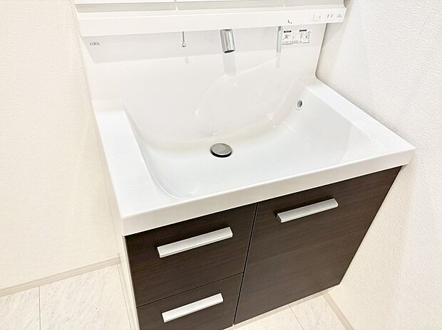 【その他設備(ハンドシャワー水栓)】ハンドシャワー付き！使いやすい洗面台。