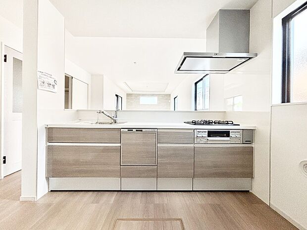 【キッチン】お料理を効率的に、楽しく!システムキッチン