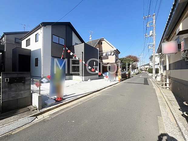 【前面道路含む現地写真】ここから始まる新生活を応援いたします